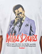 Butter Portrait Miles Davis White T-Shirt XL