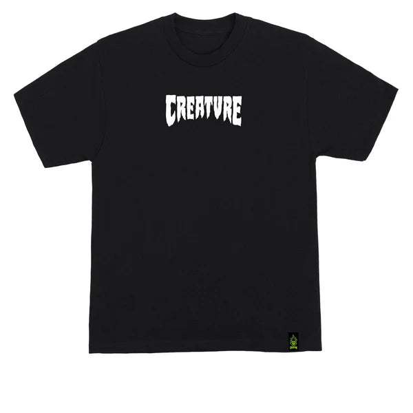 Creature Logo Black T-Shirt Large