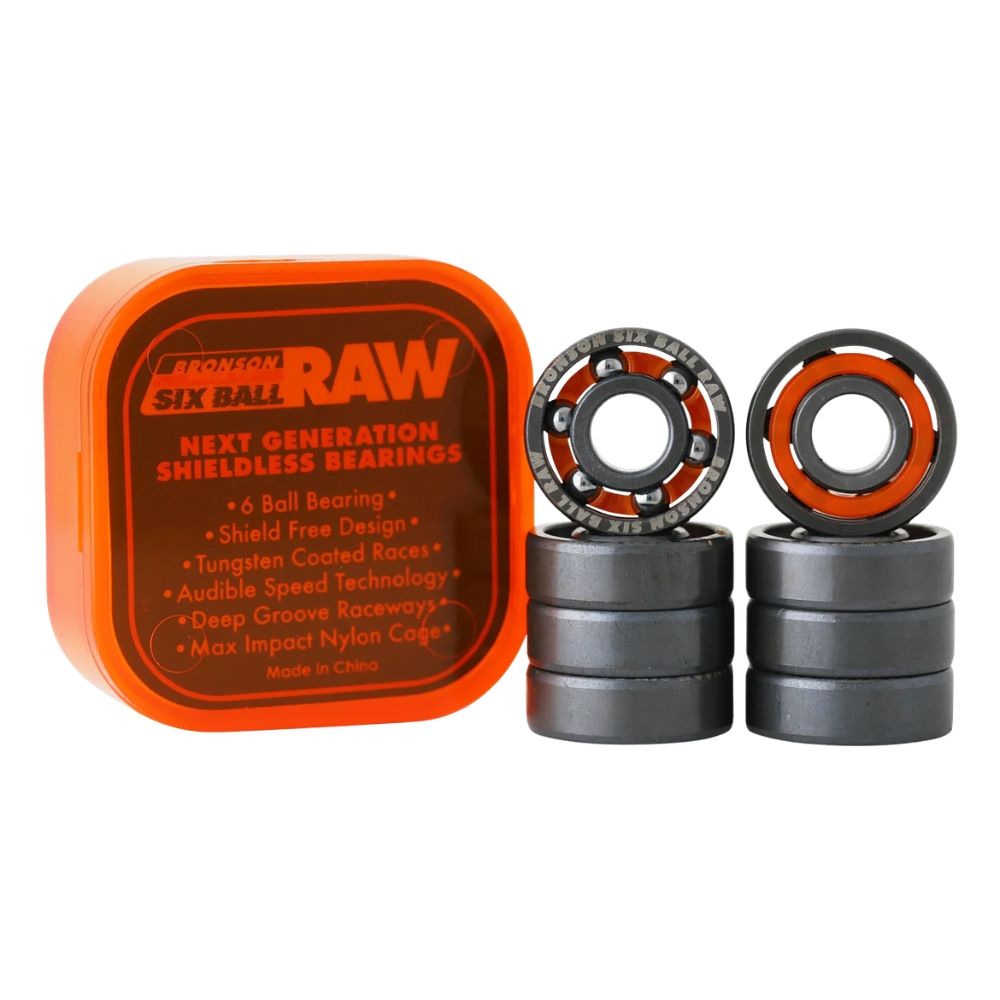 Bronson bearings 6 ball raw
