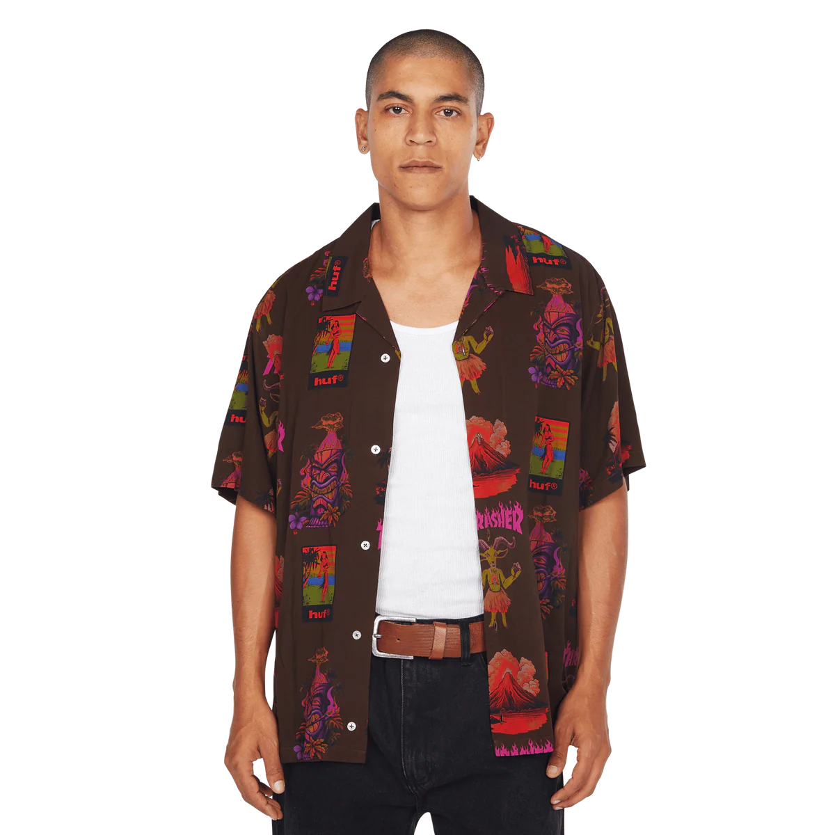 Huf Thrasher Hawaiian shirt