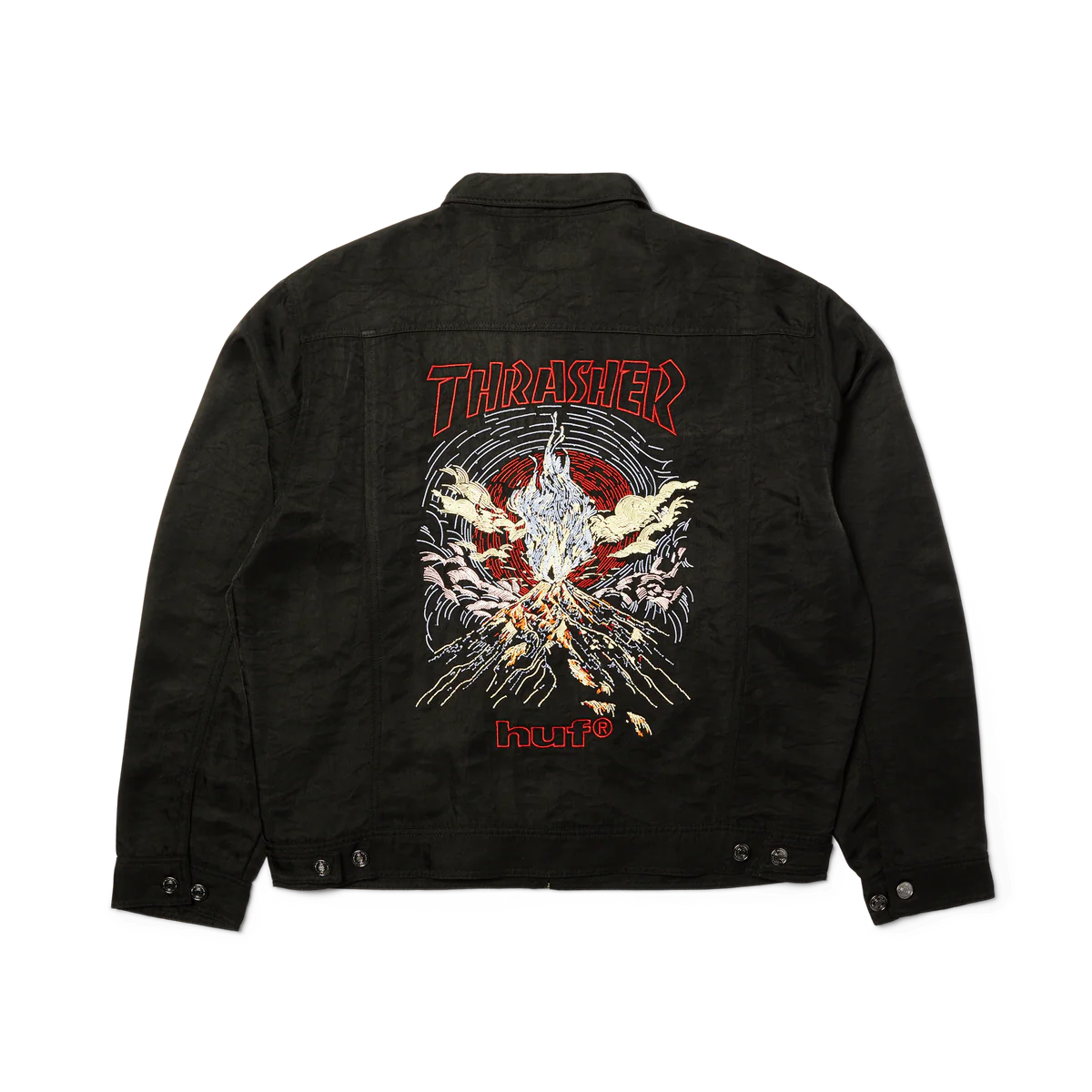 Huf Thrasher trucker jacket XL