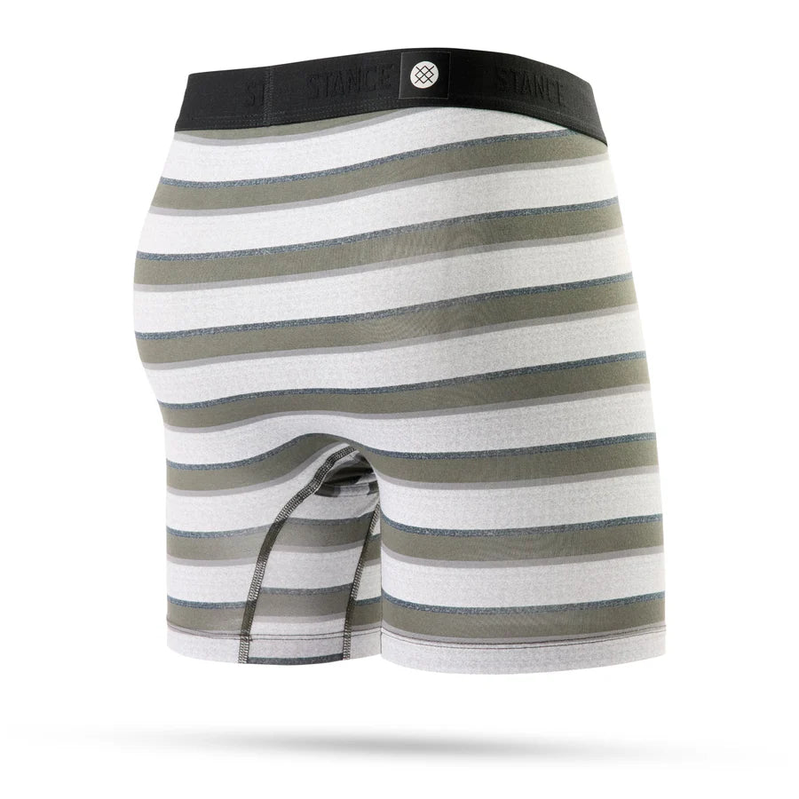 Stance Butter Blend Grey Striped Boxer Brief Medium