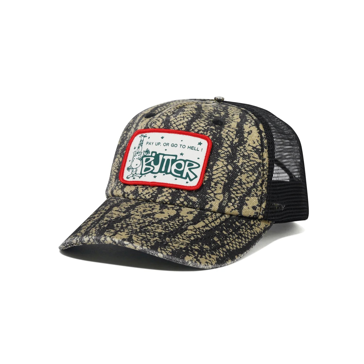 Butter pay up trucker camo