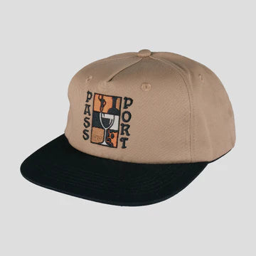 Passport Port Tan and Black