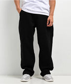 Real Tough Threads Double Knee Black Loose Fit Pant