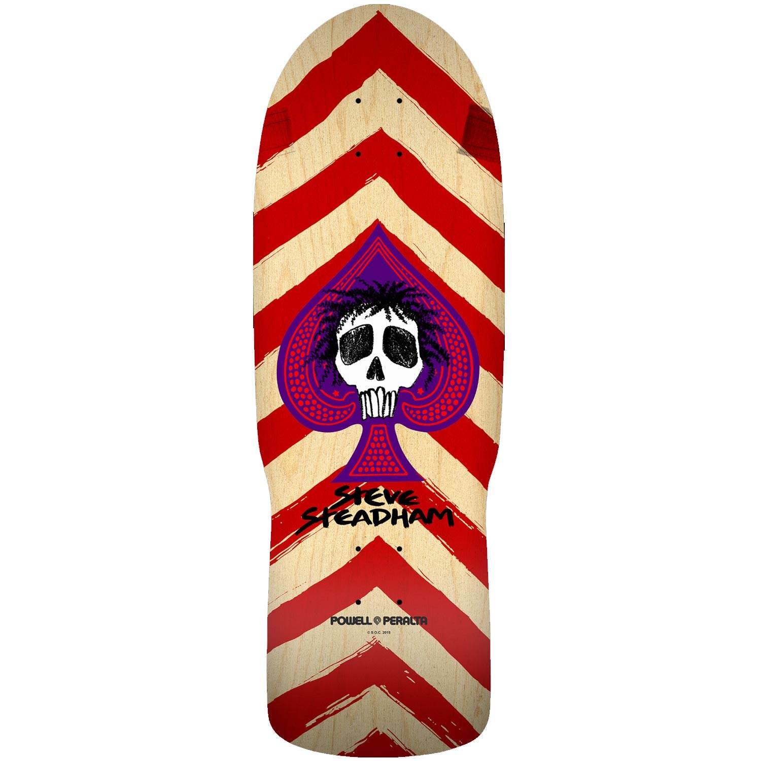 Powell Peralta Steadam Red stripes