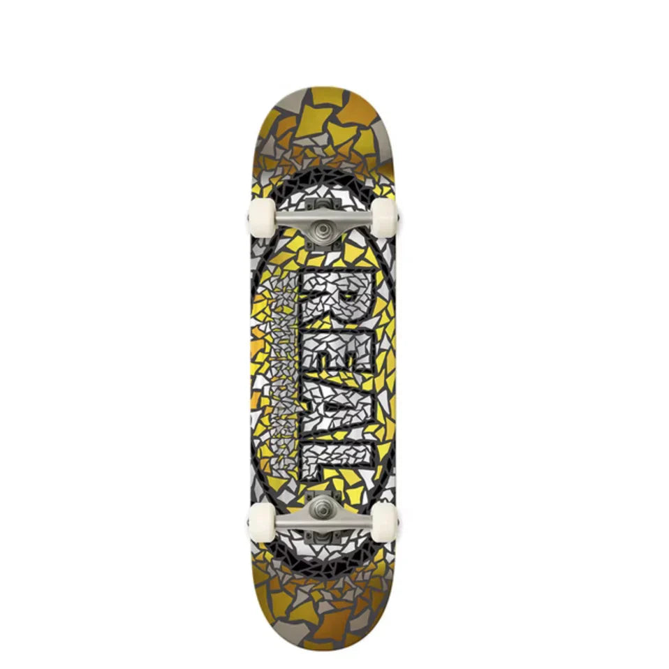 Real complete mosaic oval foil