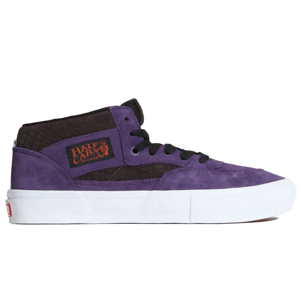 Vans half cab croc/grape