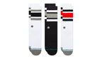 Stance 3 Pack Casual Sock Striped