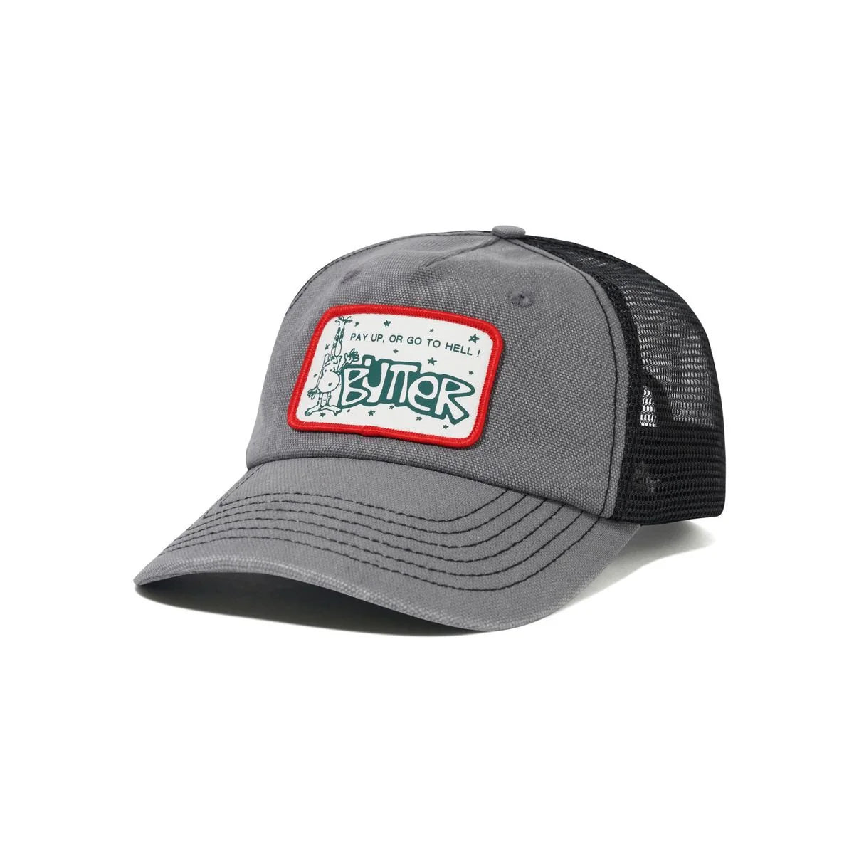 Butter pay up trucker faded grey
