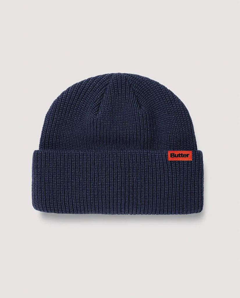 Butter goods tall wharfie beanie Navy