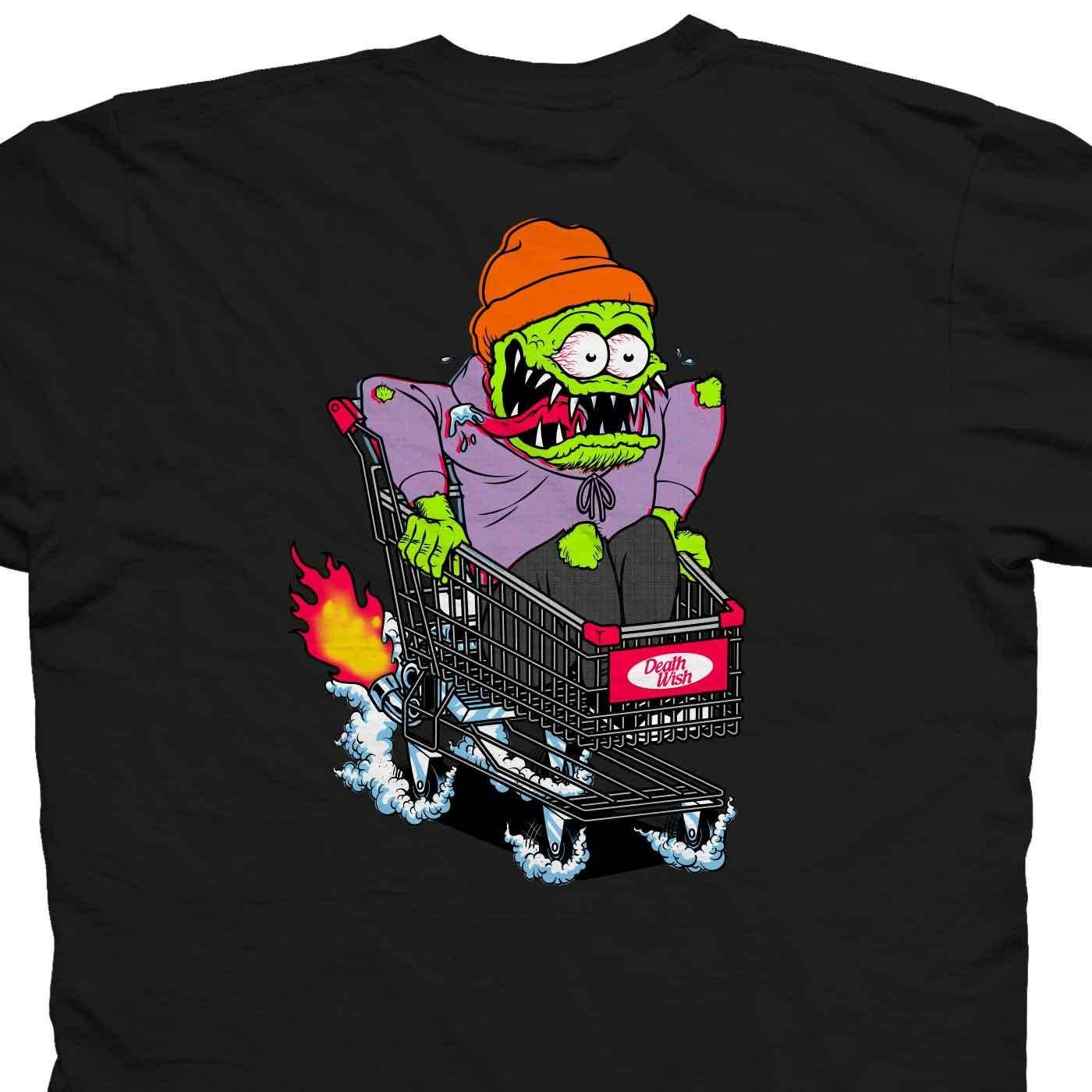 Deathwish Creeps Pedro Delfino T-Shirt Black Small