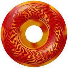 Spitfire F4 classics orange/red swirl 56 mm