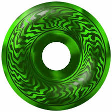 Spitfire F4 classics 58mm green/yellow swirl