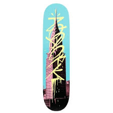 Zoo York Chrysler tag pop deck multi