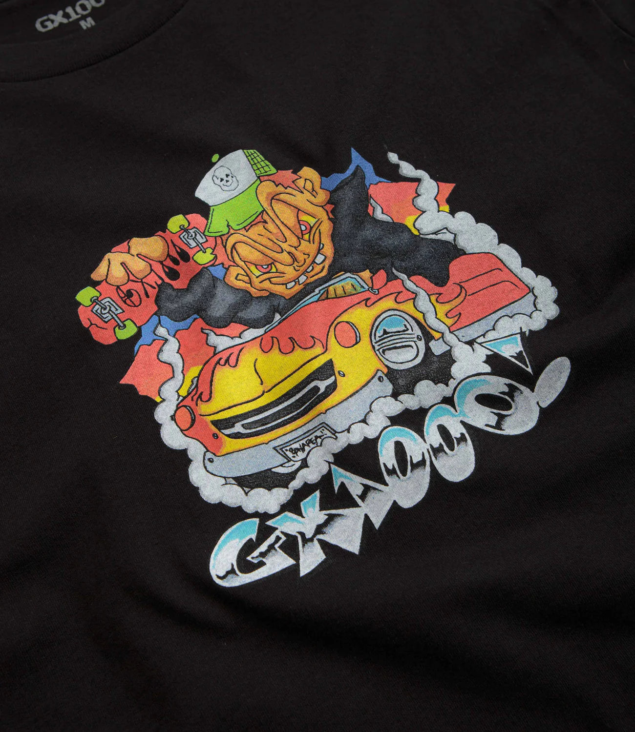 GX1000 Low Rider Skate T-Shirt Black XL