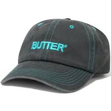 Butter grey/neon blue