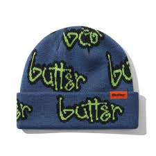 Butter goods connection beanie denim
