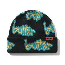 Butter goods connection beanie black