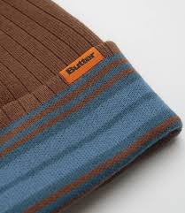 Butter goods crest beanie Brown