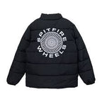 Spitfire Black Puffer Jacket Large