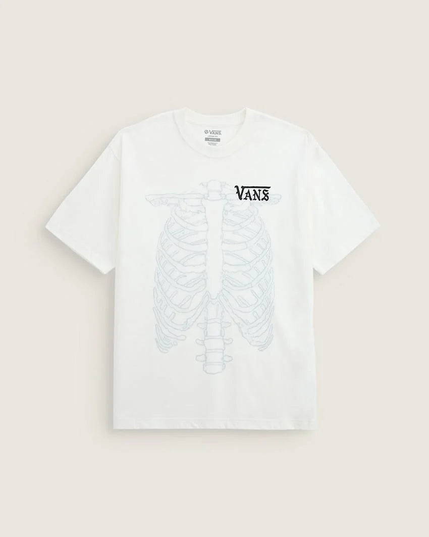 Vans Skeleton White T-Shirt XL