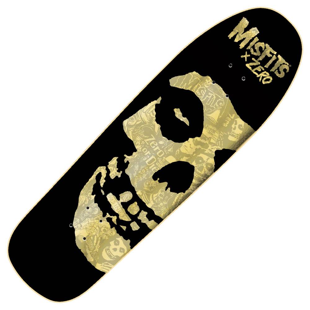 Zero Misfits feind skull collage gold 9.25
